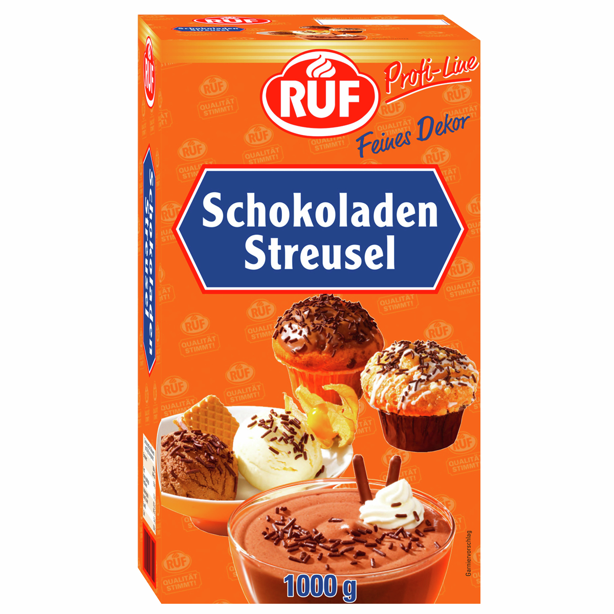 Ruf Schoko Streusel 1kg