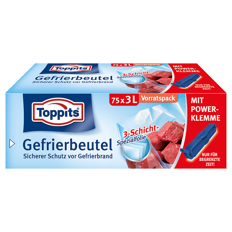 Gefrierbeutel 3L 75 Stück