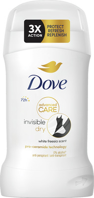 DOVE DEO STICK ADVANCED CARE INVISIBLE DRY 50ML (cu aplicatia Selgros)