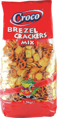 CROCO MIXT BREZEL SI CRACKERS 1,5KG