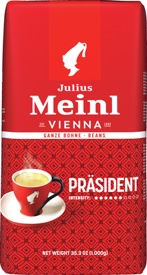 JULIUS MEINL CLASIC COLLECTION PRASIDENT CAFEA BOABE 1KG (cu aplicatia Selgros)