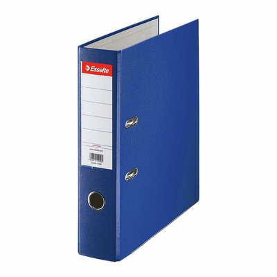 ESSELTE BIBLIORAFT PP A4 7,5 CM ALBASTRU