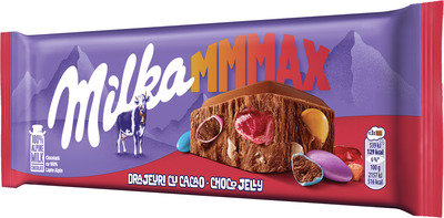 MILKA TABLETA CHOCO JELLY 250G