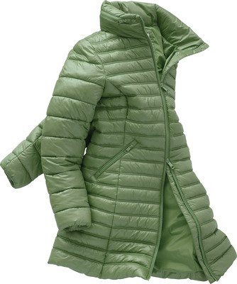 BLUE FLAME GEACA DAMA LUNGA MATLASATA OLIVE 36 44