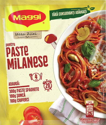 MAGGI IDEEA ZILEI PENTRU PASTE MILANESE 45G