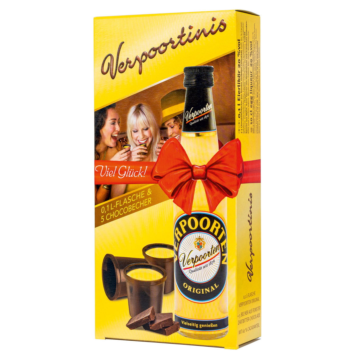 Verpoorten Eierlikör mit Schokobecher 0,1L