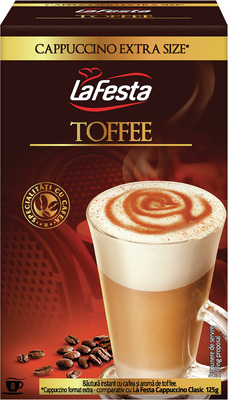 LA FESTA CAPPUCINO TOFFEE 8X22G