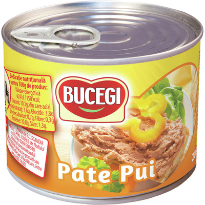 SCANDIA BUCEGI PATE PUI 200G