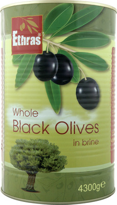 ETHRAS MASLINE NEGRE INTREGI EXTRA LARGE 4,30KG