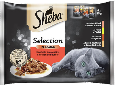 SHEBA PLIC MULTIVARIETATI 85G 4BUC