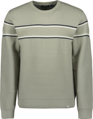 BLUE SEVEN PULOVER BARBATI TRICOTAT OLIVE DUNGI M 3XL