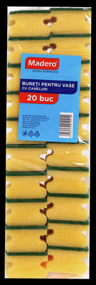 MADERO BURETI PENTRU VASE CU CANELURI 20BUC.