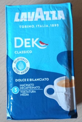LAVAZZA DECOFEINIZATA CAFEA MACINATA 250G