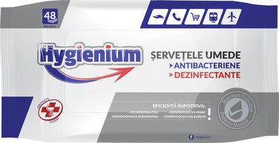 HYGIENIUM SERVETELE UMEDE ANTIBACTERIENE 48BUC