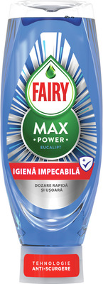 FAIRY MAX POWER EUCALIPT DETERGENT LICHID PT.VASE 730ML