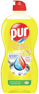 PUR 3XACTION LEMON 450ML