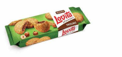 ROSHEN LOVITA BISCUITI CU CREMA ALUNE 127G