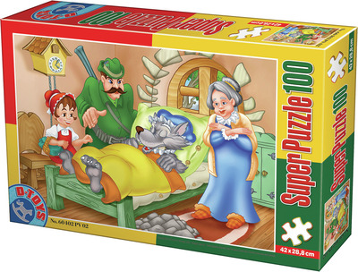 D TOYS SUPER PUZZLE ANIMALE 1000 DE PIESE