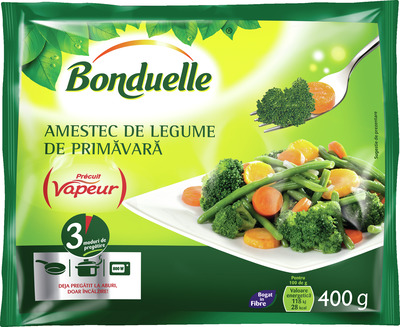 BONDUELLE SPRING MIC VAPEUR CONGELAT 400G