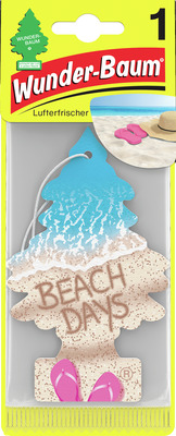 WUNDER BAUM BEACH DAYS ODORIZANT AUTO