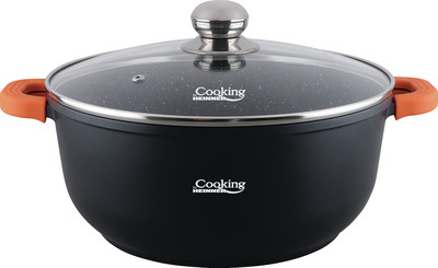 HEINNER SEMIOALA+CAPAC 13,5L 36X16CM DARK LINE AL.TURNAT