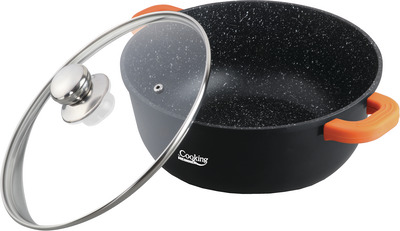 HEINNER CRATITA+CAPAC 2,3L 20X8,5CM DARK LINE AL.TURNAT