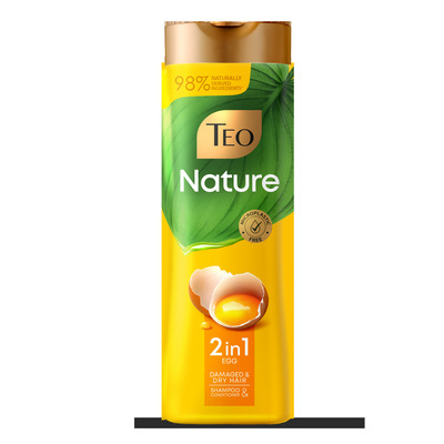 TEO NATURE 2IN1 EGG SAMPON 350ML