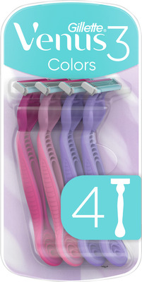 GILLETTE VENUS3 COLOR APARAT RAS 4BUC