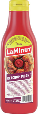 LA MINUT KETCHUP PICANT 480G