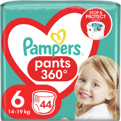 PAMPERS PANTS 6 EXTRA LARGE JUMBO PACK 44BUC