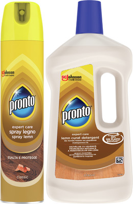 PRONTO SPRAY LEMN CL. 300ML& PRONTO DETERGENT 750ML PROMO