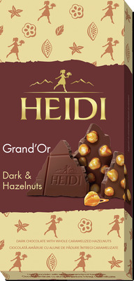 HEIDI GRAND'OR CIOCOL.AMARUIE ALUNE PADURE CARAMELIZATE 80G