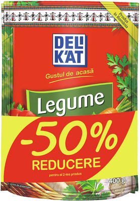 DELIKAT LEGUME 2X400G -50% DIN AL DOILEA ARTICOL