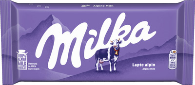 MILKA TABLETA DE CIOCOLATA CU LAPTE ALPIN 90G