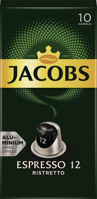 JACOBS CAPSULE ESPRESSO RISTRETTO 55G