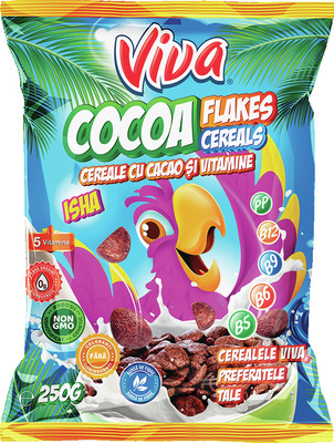 VIVA CEREALE CACAO FLAKES 250G