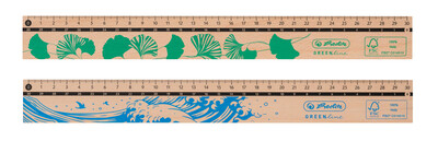 HERLITZ RIGLA LEMN 30 CM GREENLINE