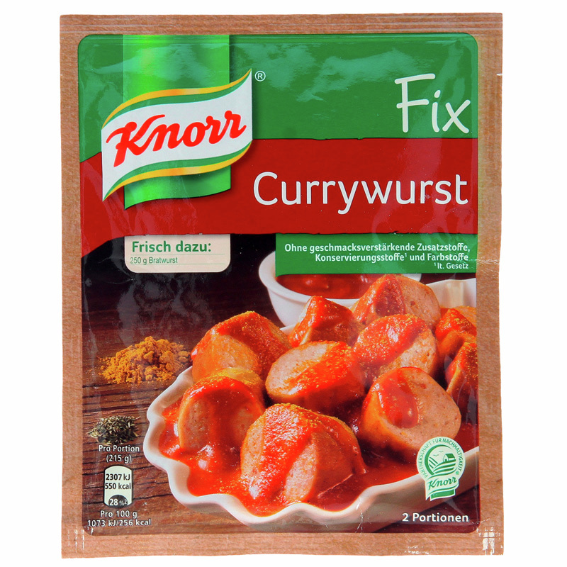 Knorr Fix Currywurst 36g