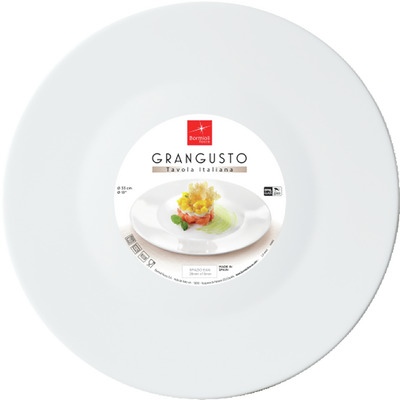 BORMIOLI PLATOU ROTUND OPAL GRANGUSTO D-33CM