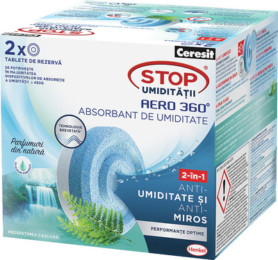 CERESIT AERO 2 REZERVE 450 GR ABSORBANT UMIDITATE, ENERGY