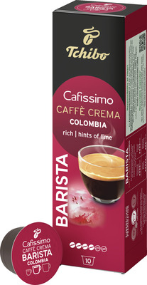 TCHIBO CAFISSIMO CAPSULE CAFE CREMA COLOMBIA 10X7,8G