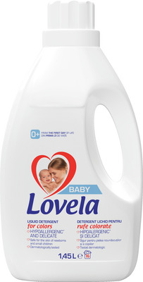 LOVELA DETERGENT LICHID RUFE COLORATE 1.45L 16SPALARI