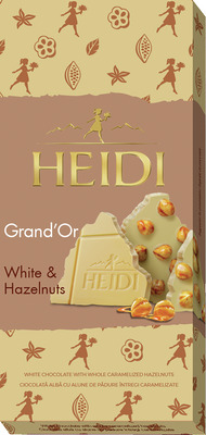HEIDI GRAND`OR CIOCOLATA ALBA ALUNE PADURE CARAMELIZATE 80G