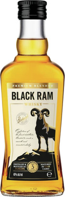 BLACK RAM WHISKY PREMIUM BLENDED 3Y 40% 0,2 SGR