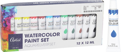 ACUARELE APA 10 BUCATI X 12 ML