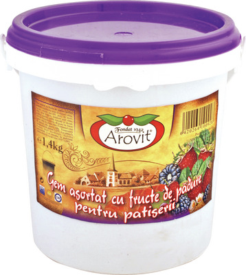 AROVIT GEM ASORTAT FRUCTE DE PADURE PENTRU PATISERII 1,4KG