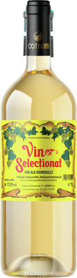 COTNARI SELECTIONAT ALB DEMIDULCE 1,0 SGR