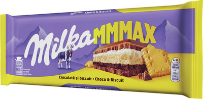 MILKA TABLETA DE CIOCOLATA CU BISCUITE 300G