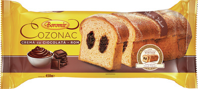 BOROMIR COZONAC CREMA CIOCOLATA ROM 450G