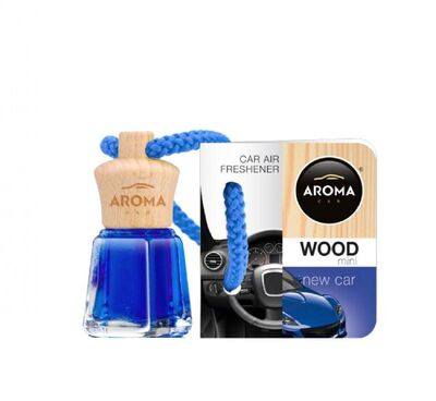AROMA CAR WOOD MINI NEW CAR ODORIZANT AUTO 4 ML